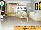 Phủ bóng gạch men chống trầy xước